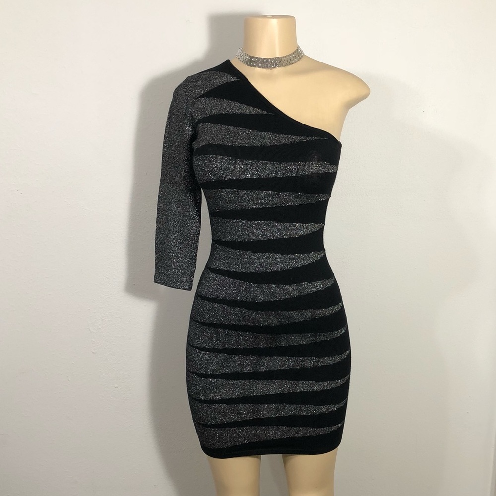 Forever 21 one shoulder sweater dress